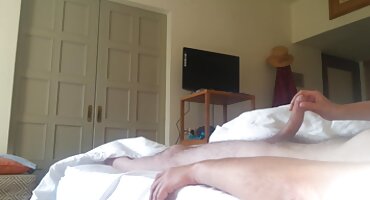 ຜິວເນື້ອສີຂາວແລະ brunette ເພດ.